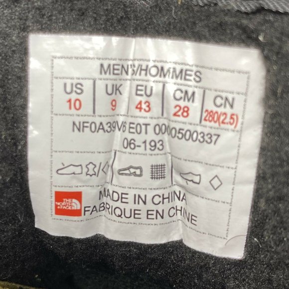 THE NORTH FACE Mens Chilkat III Boots Size 11, 13 British Khaki Tan - Picture 11 of 16